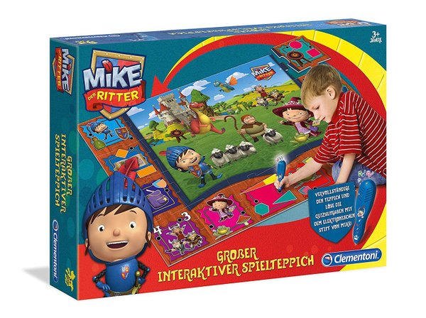 Clementoni Interaktiver Spielteppich  "Mike der Ritter" ab 7 Jahren