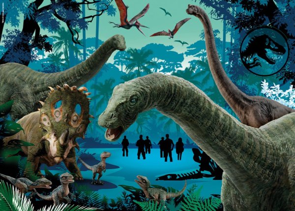 Clementoni supercolor Puzzle "Jurassic World" 104 Teile
