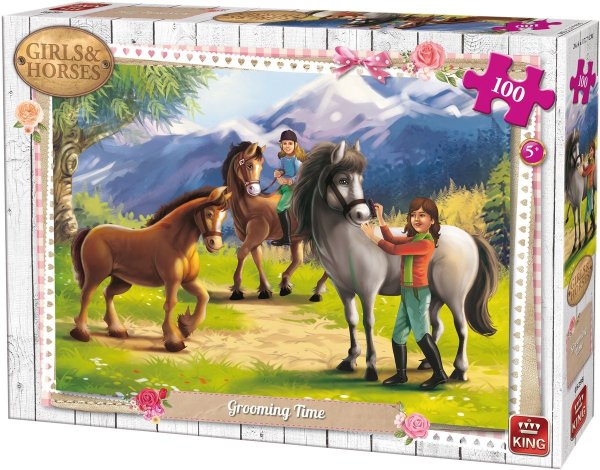 "Girls & Horses" 100 Puzzleteile ab 5 Jahre