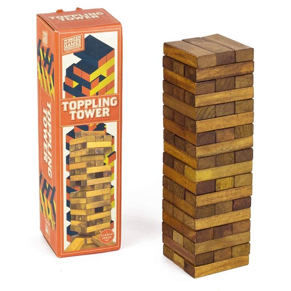 Puzzle Wackel Turm balance Spiel 54tlg.