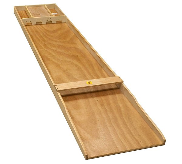 Holz Shuffleboard Spiel 200 x 41 x 7,5 cm