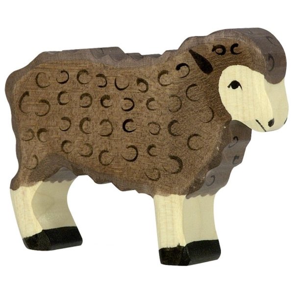 Holztiger Schaf (braun)