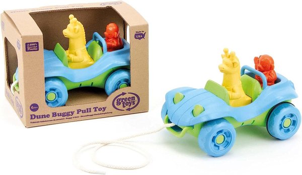 Green Toys (UVP 29,99€) Nachziehfahrzeug aus 100% recyceltem Kunststoff Spielzeug Auto "Made in USA"
