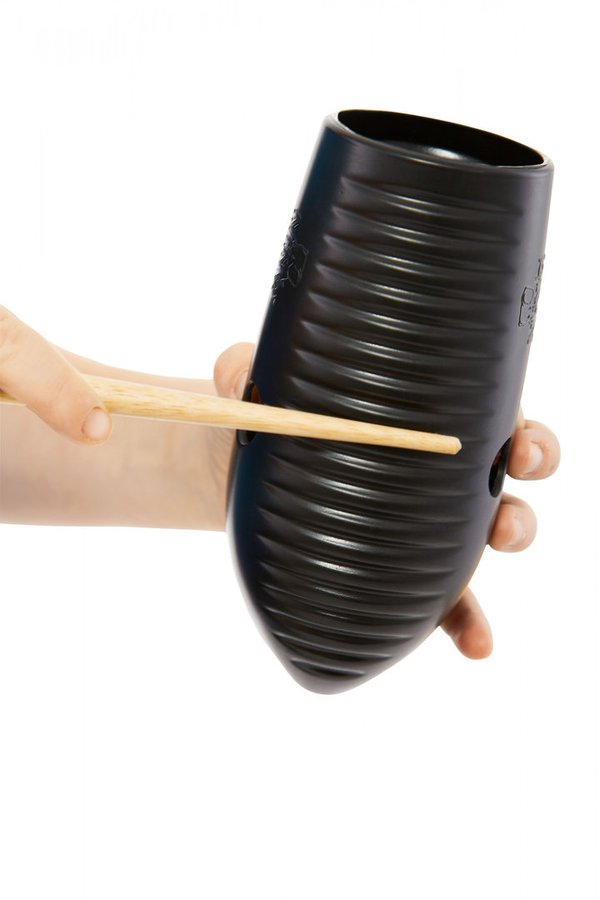 NINO Percussion Mini Güiro - schwarz 12,7cm